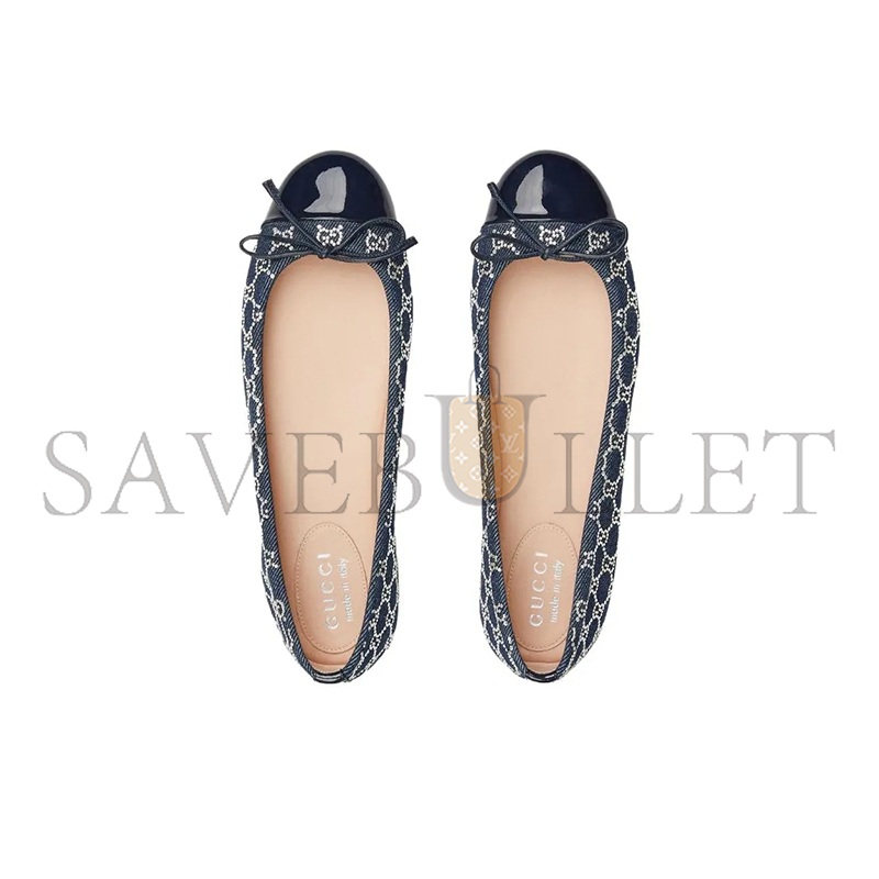 gvc*1 gg crystal ballet flats in De*1m 840754